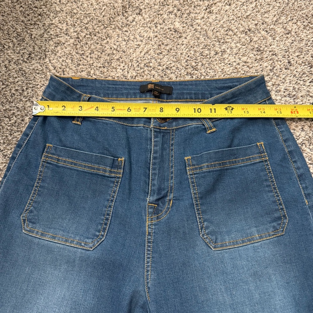 FRYE Women’s Wide Leg Jeans Mila Wash Size 28 NWOT - Picture 3 of 5